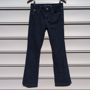 Vintage Y2K Banana Republic Low Rise Flare Jeans 90s Hip Hugger Boho Indie